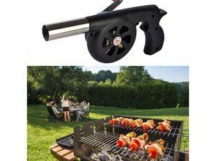 Ручний вентилятор для барбекю BBQ-40W Black 1597 фото