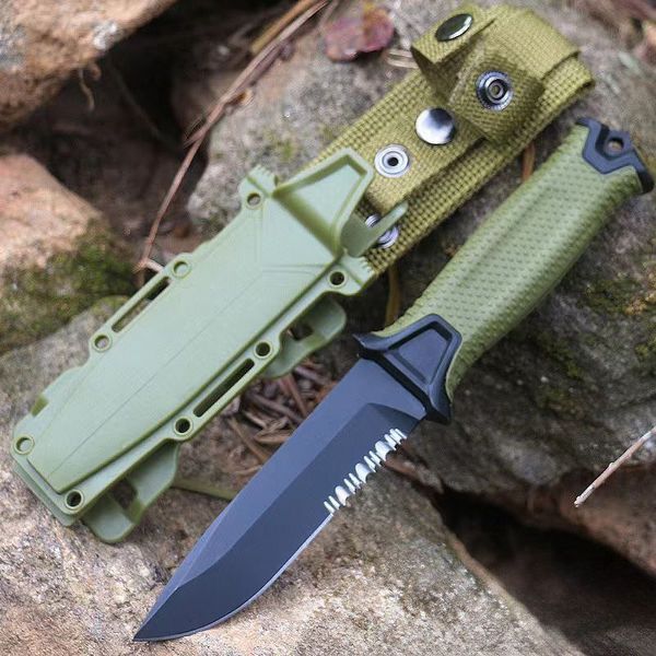 Тактичний ніж Gerber StrongArm Fixed Blade Black, Ніж для виживання A 3072 фото