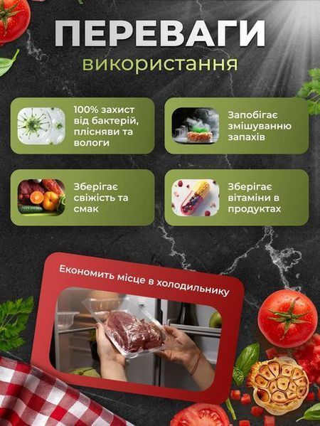 Кухонний вакуумний пакувальник харчових продуктів Capper LY-652 Сірий Побутовий вакууматор домашній  LY-652 фото