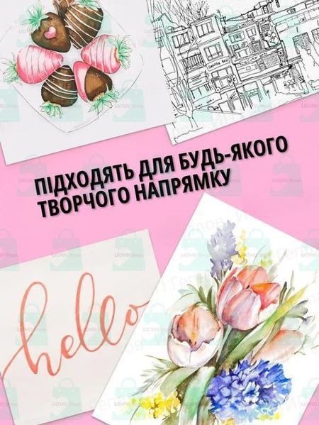 Акварельні Dual Brush 100 штук, Художні маркери із сумкою для малювання 10902 фото
