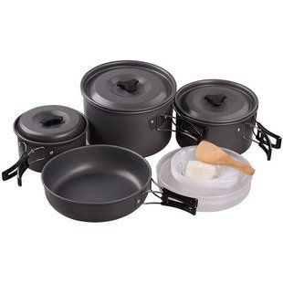 Набір посуду похідний Cooking Set SY-500 1012 фото