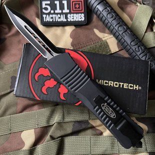 Викидний ніж Microtech Combat Troodon, Фронтальний ніж викидний ніж 166 фото