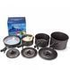 Набір посуду похідний Cooking Set SY-500 1012 фото 4
