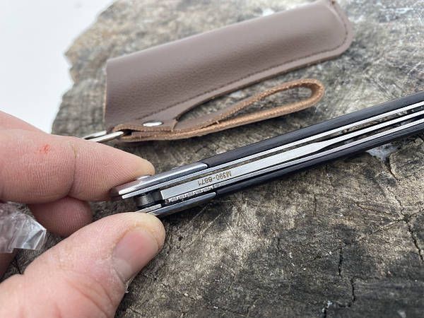 Туристичний складаний ніж Flipper M390 для полювання та риболовлі. (653) a3216-A 3260 фото